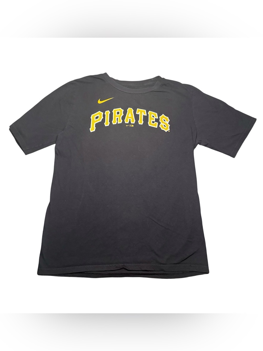 The Nike Tee Black Youth XL Pirates Baseball Hayes # 13 Short Sleeve